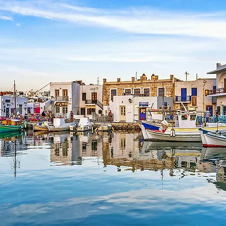 Endearing Naxos Quadruple Private Balcony Center 公寓 Naxos City