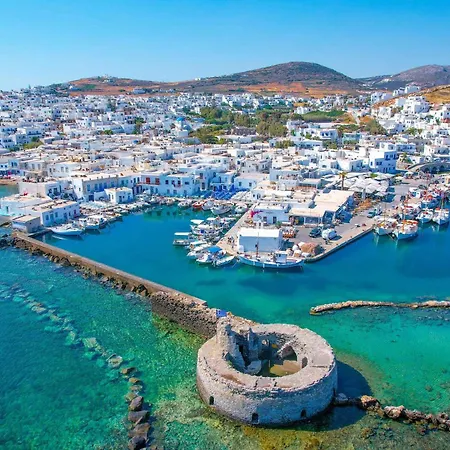 公寓 Endearing Naxos Quadruple Private Balcony Center *