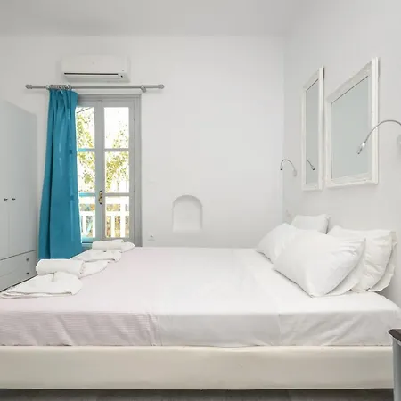 公寓 Endearing Naxos Quadruple Private Balcony Center